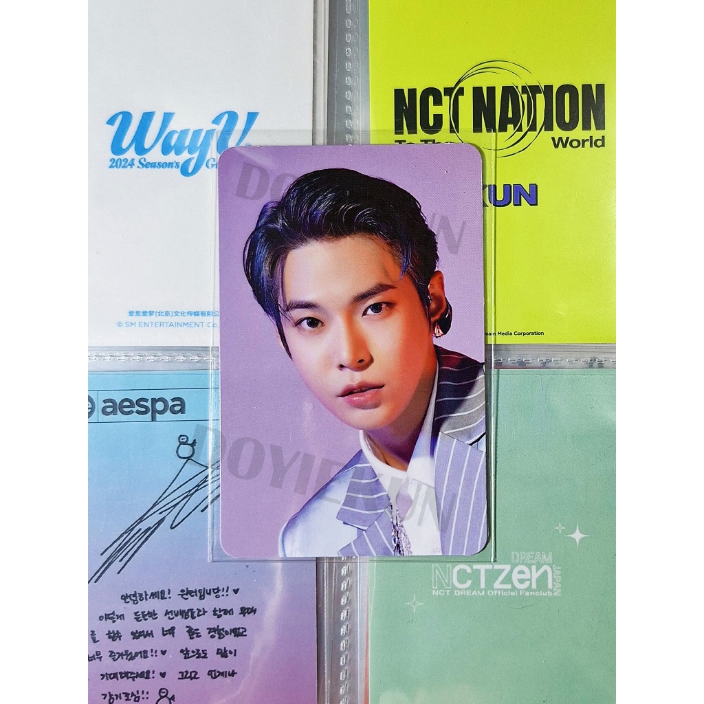 PC Photocard Doyoung scrapbook deco sticker resonance Beyond Live MD NCT 2020 NCT 127