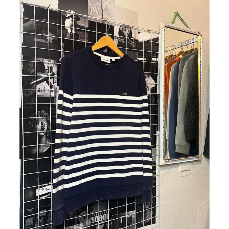 Crewneck Original Brand Lacoste Second Sweater Sweatshirt
