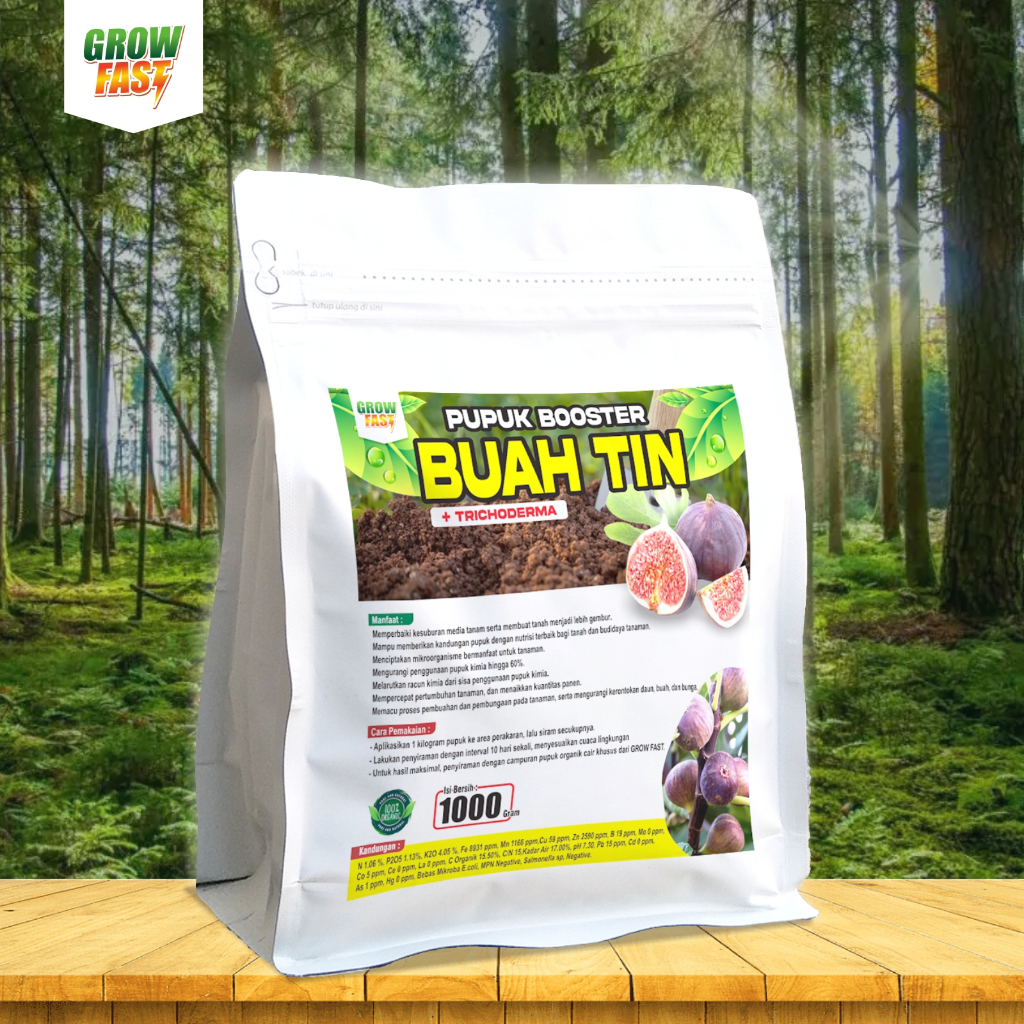 Pupuk Booster Buah Tin 1kg media tanam buah tin 1000gr pupuk pemacu pembuahan dan pembungaan