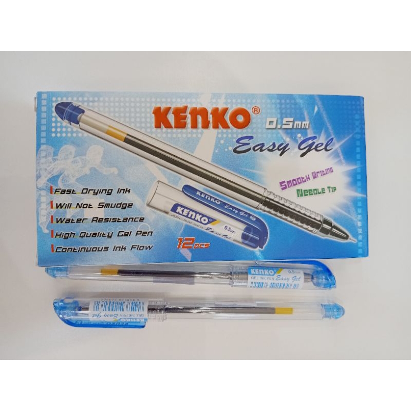 

KENKO PEN EASY GEL / PULPEN KENKO EASY GEL HITAM 0,5mm 5.0