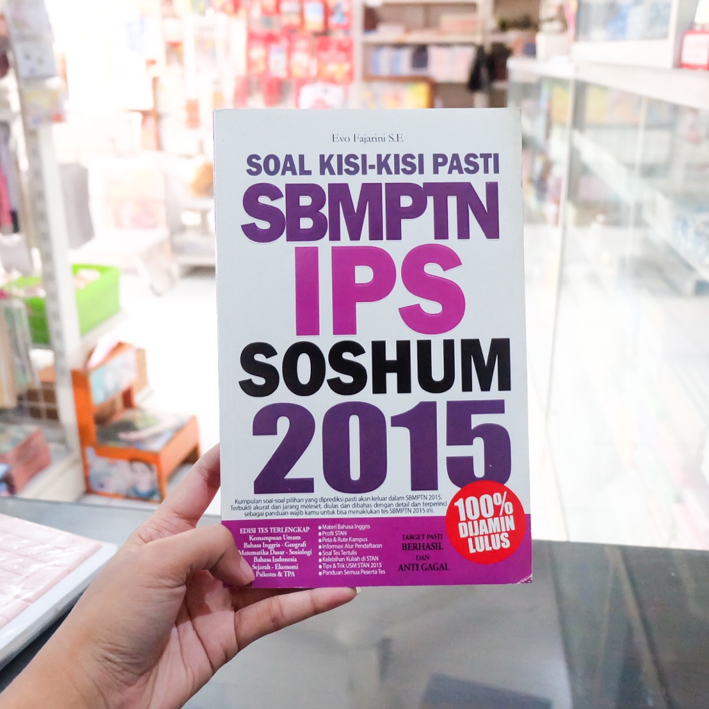 Buku Soal Kisi-kisi Pasti SBMPTN SOSHUM 2015