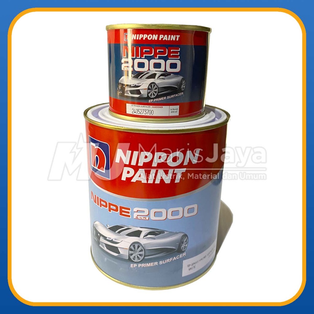 Wa Epoxy (EP) Primer Surfacer NIPPE 2000 (Base, Hardener)