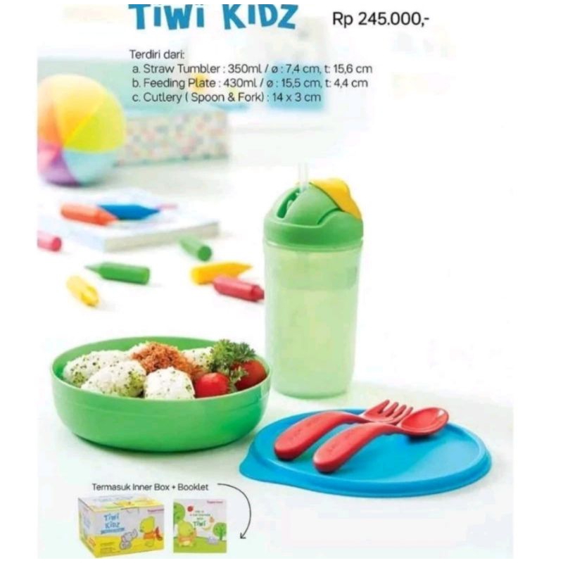 Tiwi Kidz tupperware