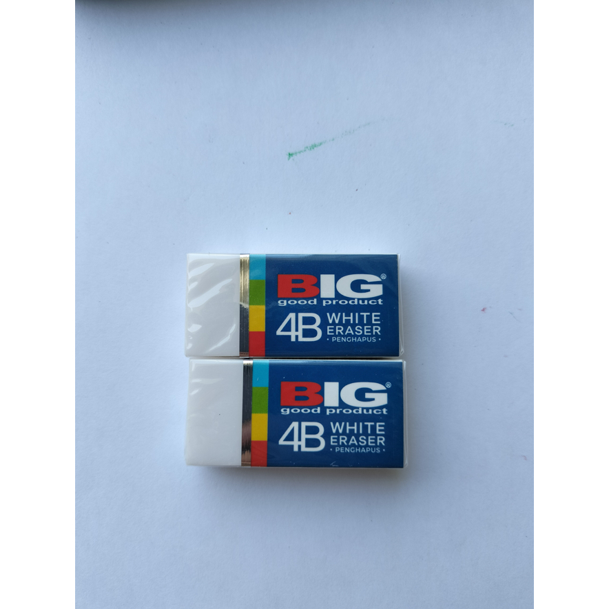 

[ PCS ] Penghapus/Eraser Pensil BIG Putih Kecil Dust Free