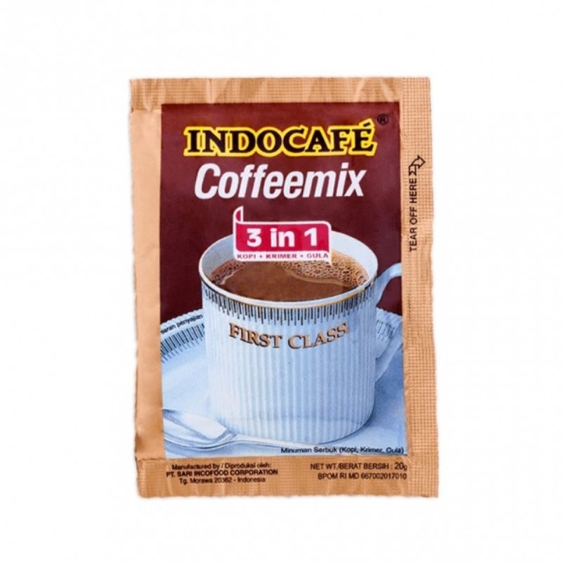 

Kopi Indocafe Coffeemix 20gr 1renceng/10sachet