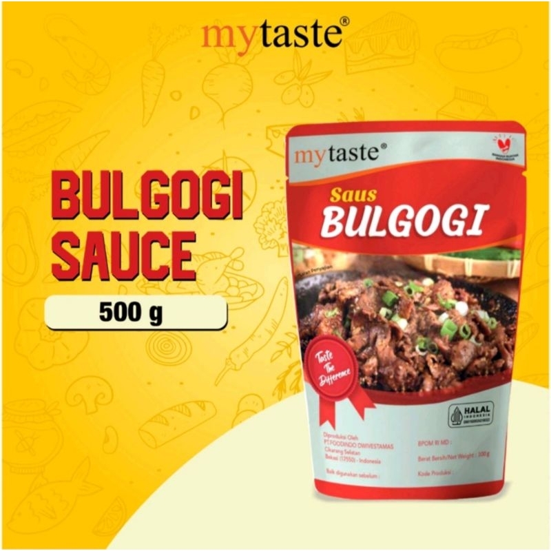 

My Taste Bulgogi Sauce 500gr