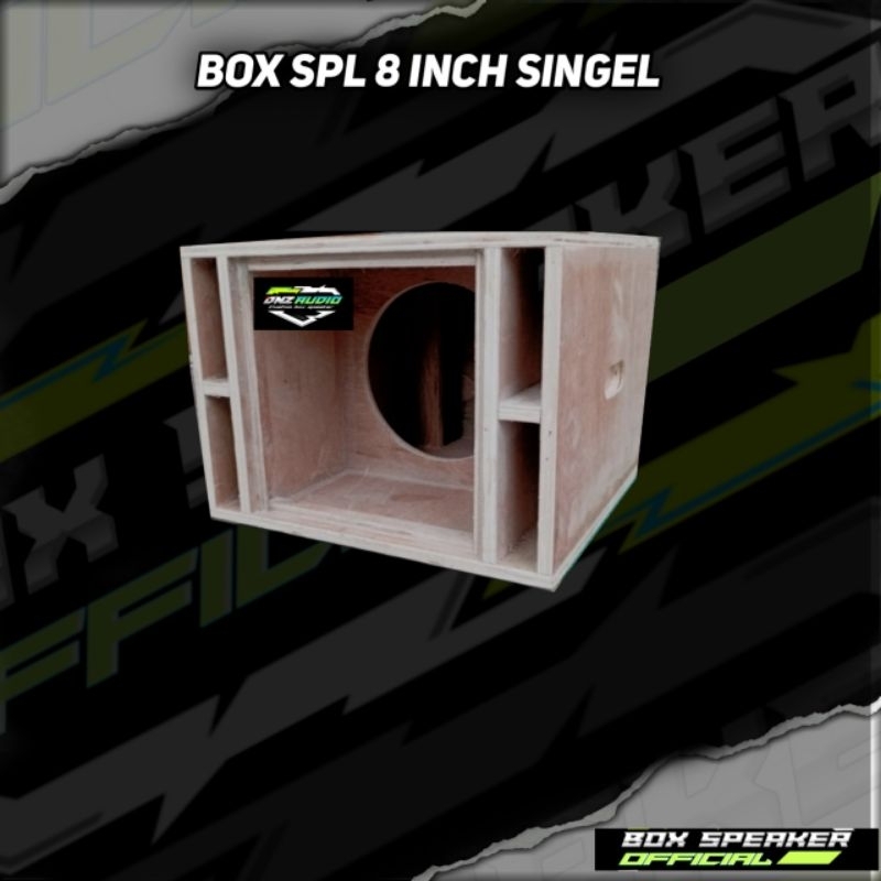 Box spl audio 8 inch singel mentahan box speaker