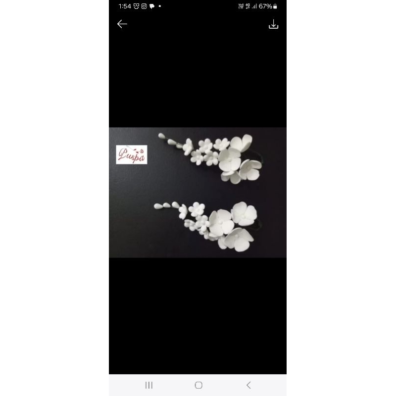 

(153/PACR1)Gumpaste Flower/Bunga Gumpaste Filler