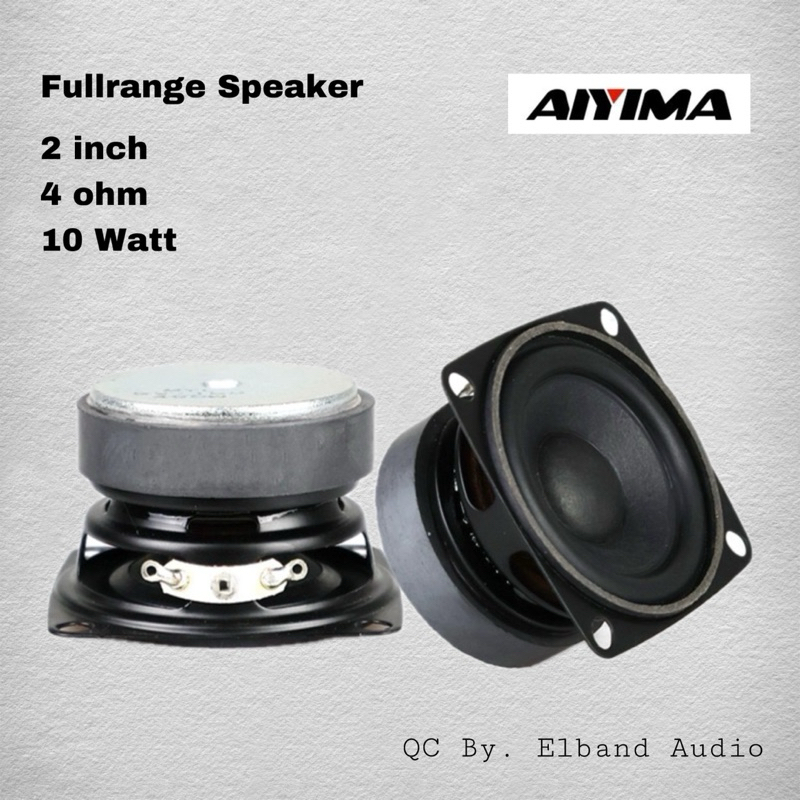 1pcs AIYIMA Speaker 2inch 10watt 4ohm | Speaker import