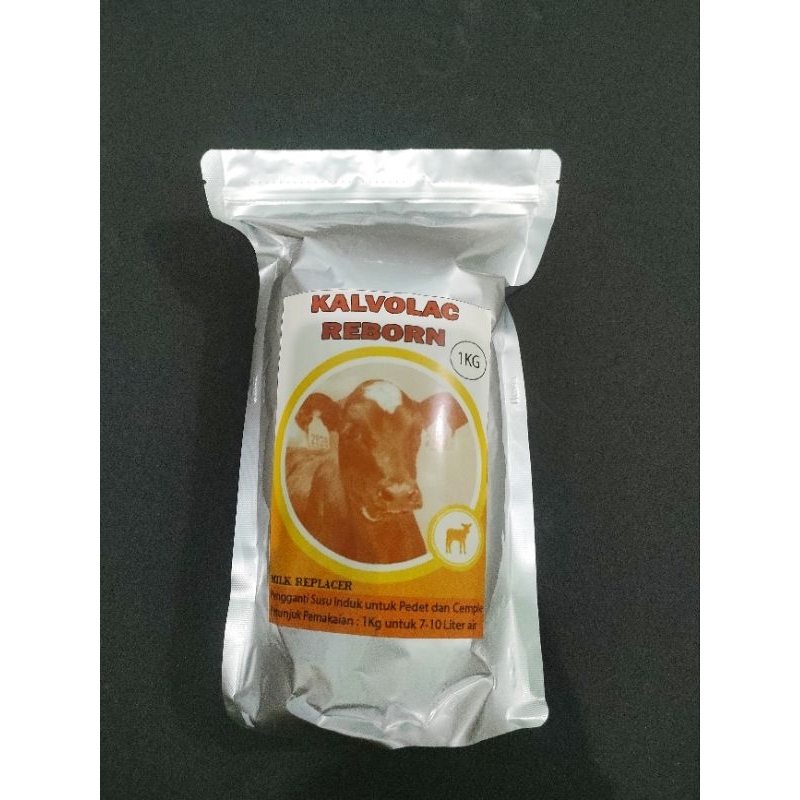 

Kalvolac Kalvolak Reborn 1Kg Susu Pengganti Susu Induk Untuk Anak Kambing Cempe Cemple Pedet Sapi Original