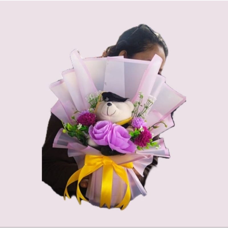 

Bouquet wisuda pre 1