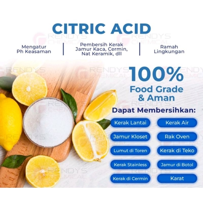 Citrid Acid /Citrun /Asam Sitrat Food Grade/citric acid
