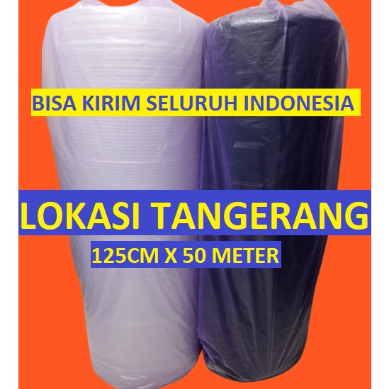 

See Here Bubble Wrap Roll Hitam Bening 125 Cm x 5 Meter