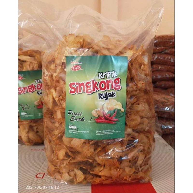 

Singkong rujak pedas doyan 250gram