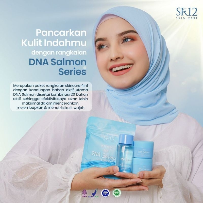 PAKET DNA SALMON SR12/paket glowing/sr12 skincare/TERLARISS