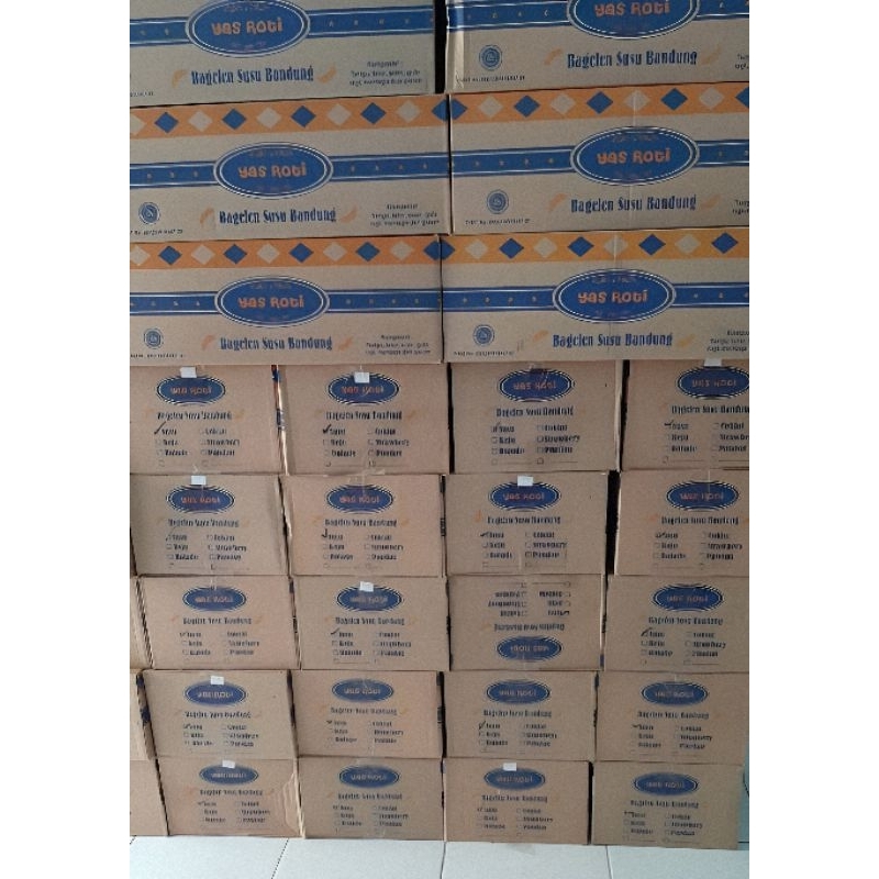 

Ssl09 roti kering bagelen 1 dus isi 4 kantong Rasa Keju susu coklat packing dus dan bubble wrap
