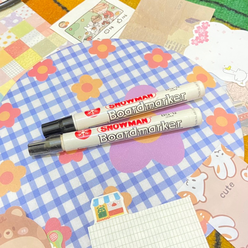 

Snowman Spidol Papan tulis Warna Warni