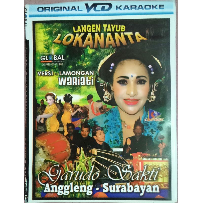 VCD original tayub LOKANANTA wariati versi lamongan