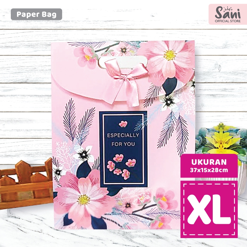 

Paper Bag Motif XL / Paper Bag Kado / Tas Ulang Tahun / Tas Kado / Tas Ultah - XL (ATK)