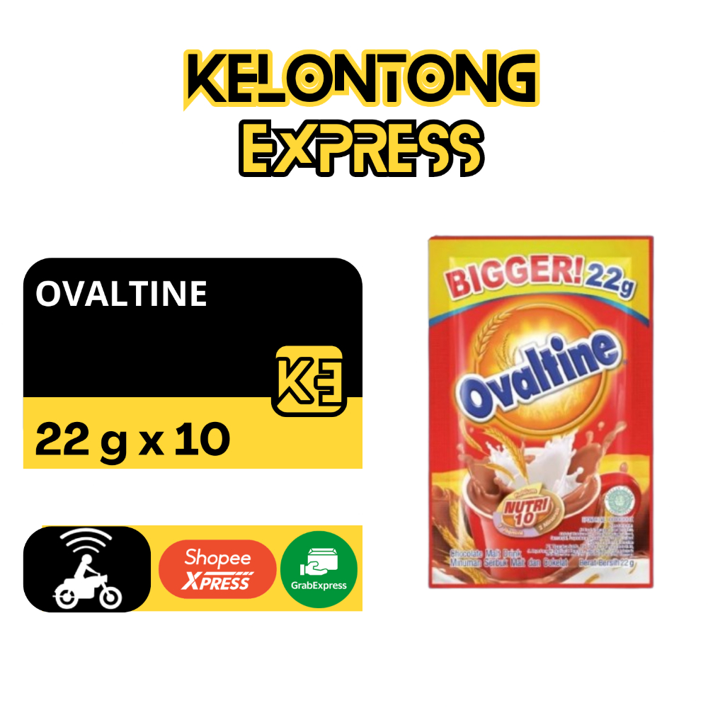 

OVALTINE MALT DRINK 22gr [1RENCENG 10 SACHET]