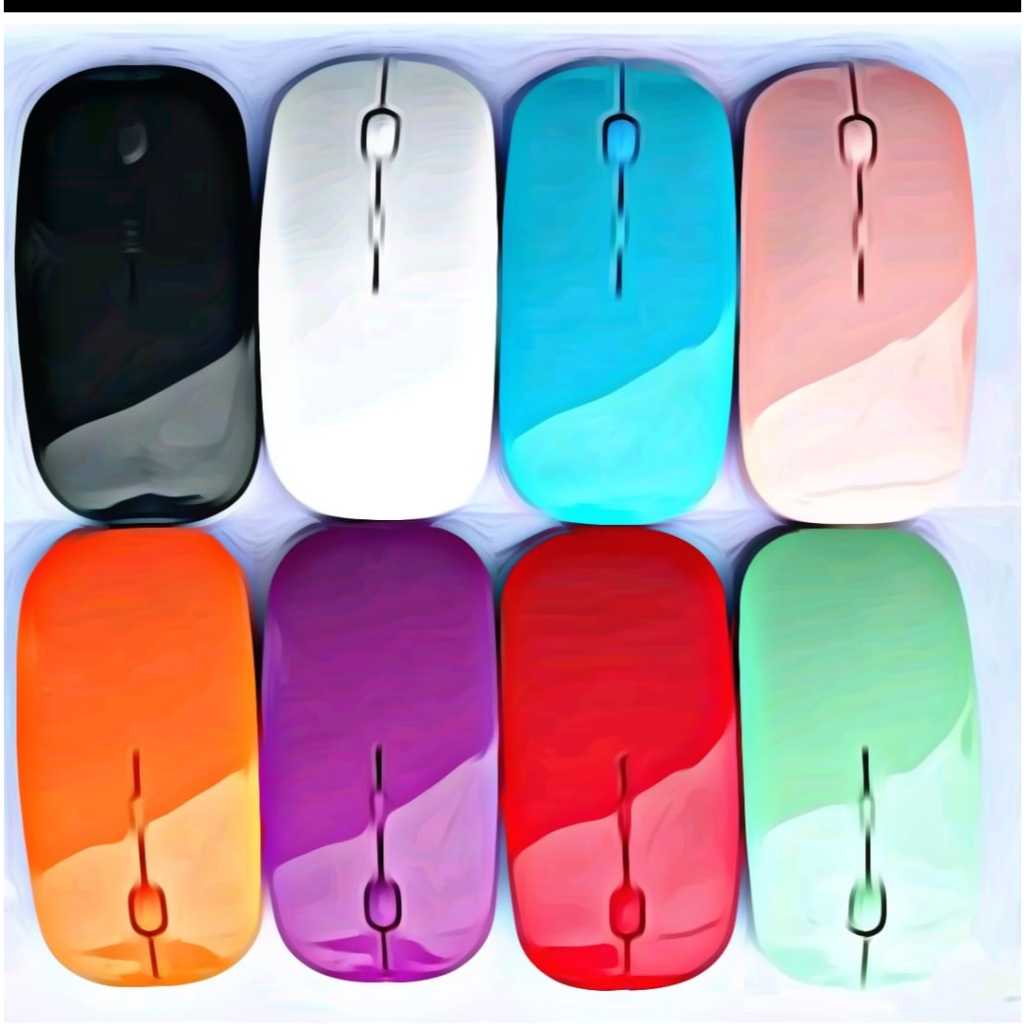 Mouse Slim Wireless 2.4ghz mouse bluetooth mouse tanpa kabel mouse kantor mouse laptop mouse pc