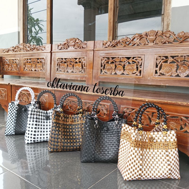 Tas Mama Cetar / Tas Jali Mama Cetar / Tas Anyaman Mutiara