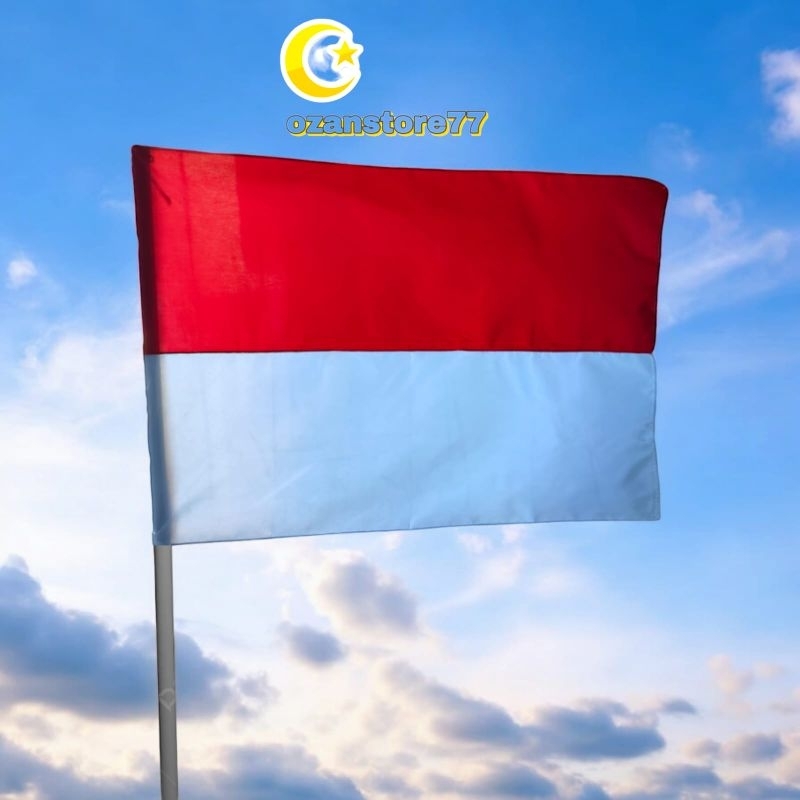 Bendera merah putih / bendera kain merah putih