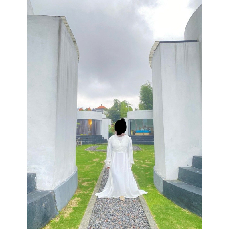 Preloved Mysoora Dress Vintage Korea / White Dress