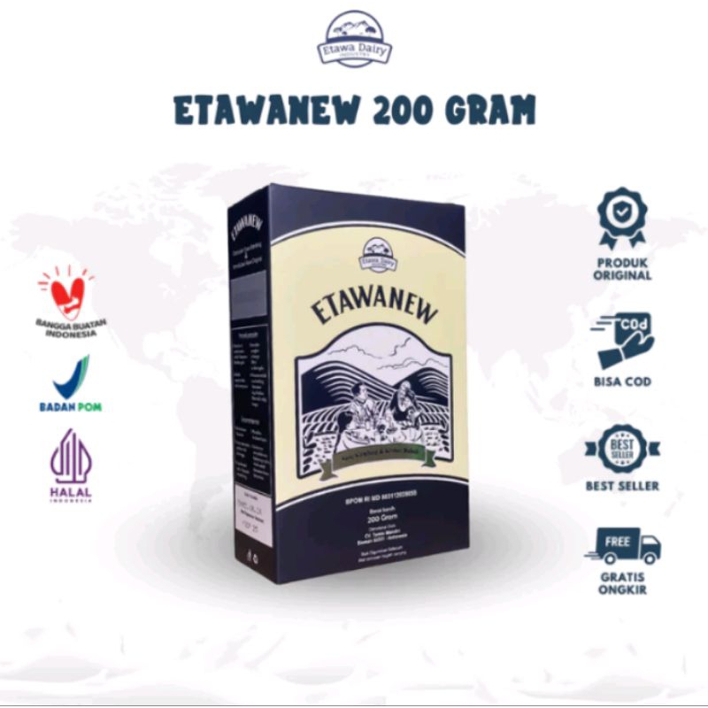 

Etawanew Susu Kambing Etawa # 200gr