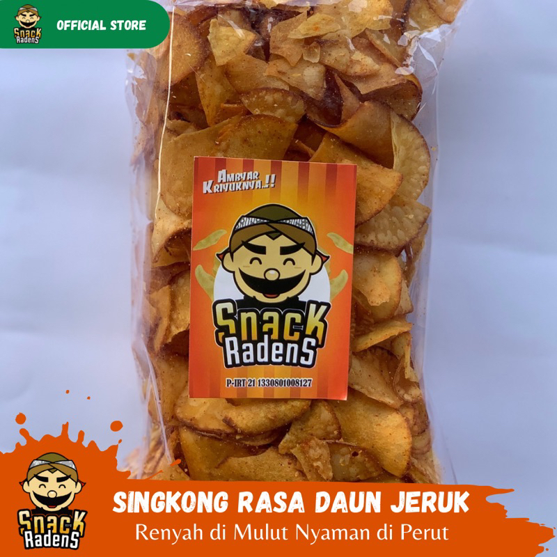 

Snack Radens Singkong Rasa Daun Jeruk