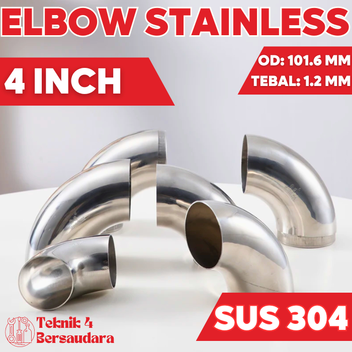 ELBOW 4 Inch STAINLESS STEEL 304