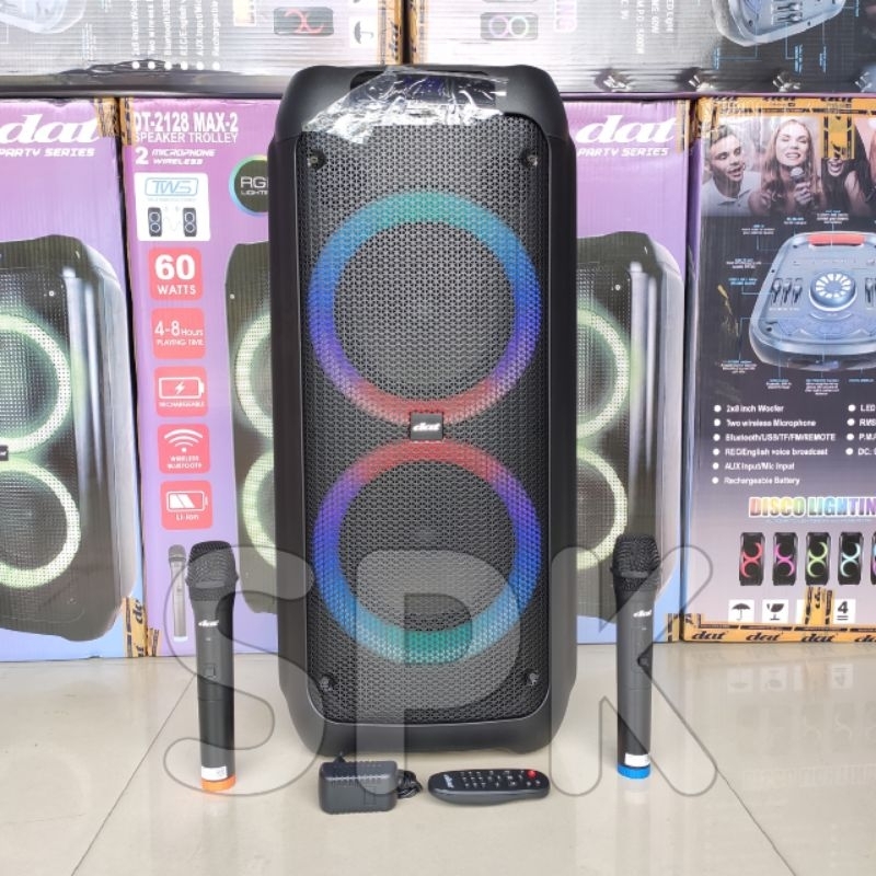 Speaker DAT 8 inch DT 2128 MAX Bluetooth Original