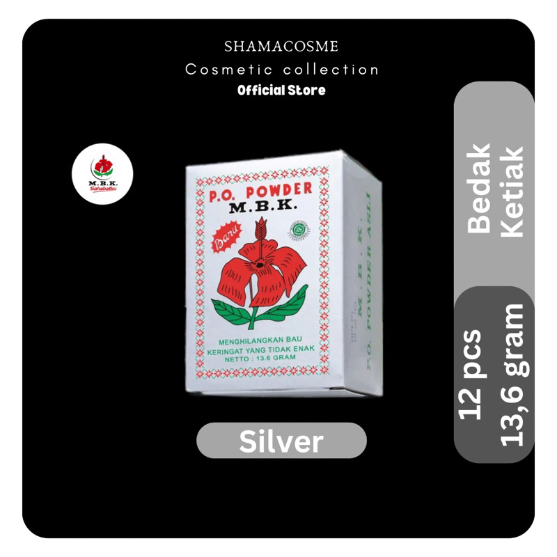 MBK Silver 1 BOX bedak ketiak