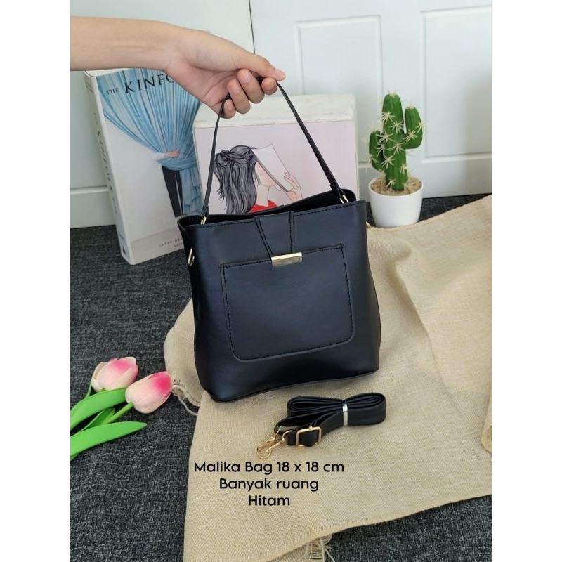 TAS SELEMPANG WANITA KAZUME/ TAS WANITA PREMIUM ESLOV MALIKA BUCKET BAG