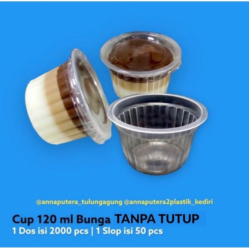 cup agar 120ml belimbing isi 50 pcs tanpa tutup