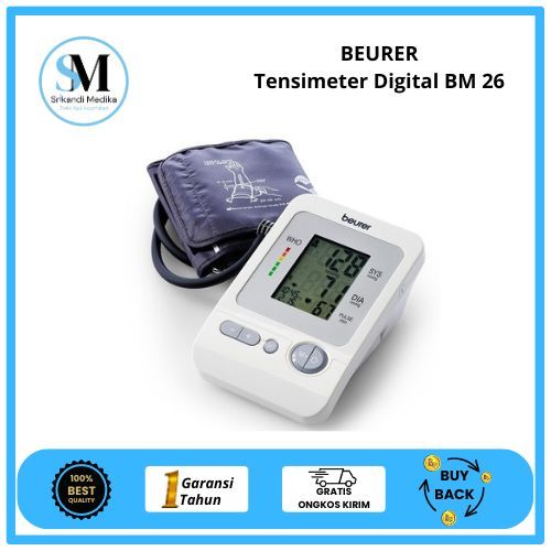 BEURER  BM26 Tensimeter Digital Alat Ukur Tensi Tekanan Darah Beurer BM 26