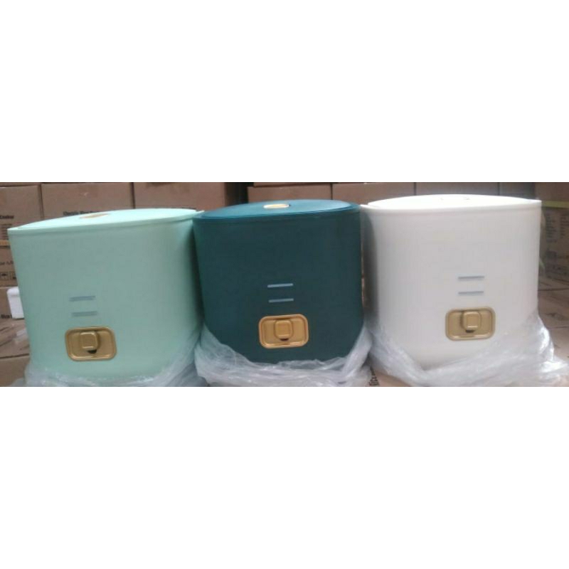 Hot Deals Mini Rice Cooker Lunalife Mc1200 Warna Putih/Hijau Muda/Hijau Tua