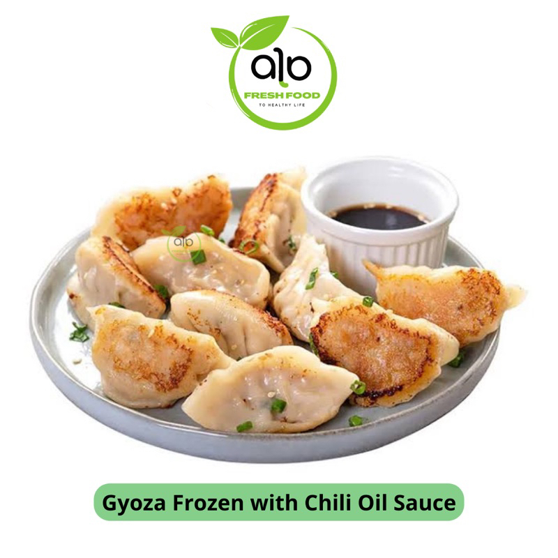 

Gyoza Dimsum Frozen isi 10 pcs with chili oil sauce - ALO Fresh Food