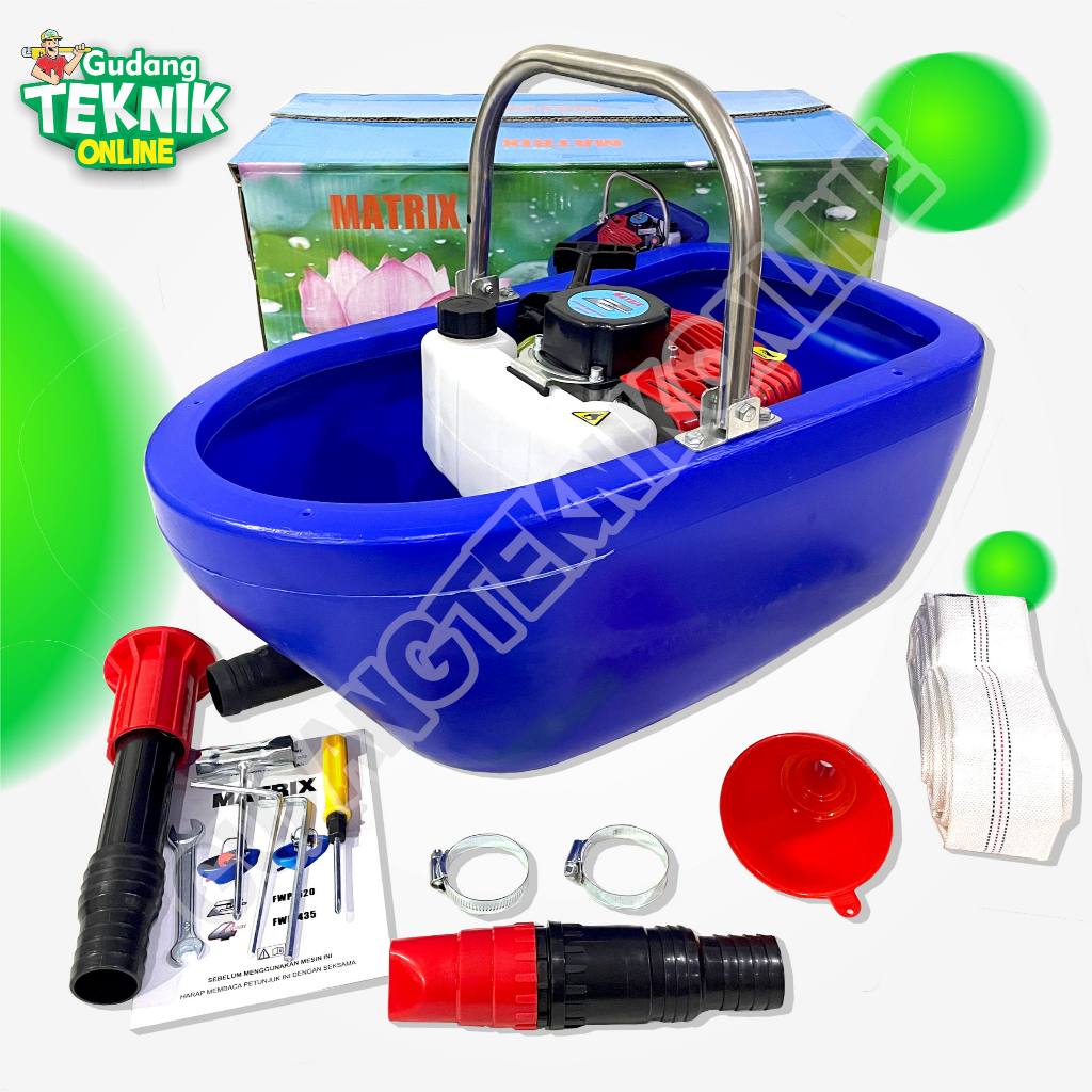 Mesin Floating Pump FWP-520 FWP435 MATRIX 2 4 Tak / Mesin Pompa Air Ampung Floating Water Pump FWP 5
