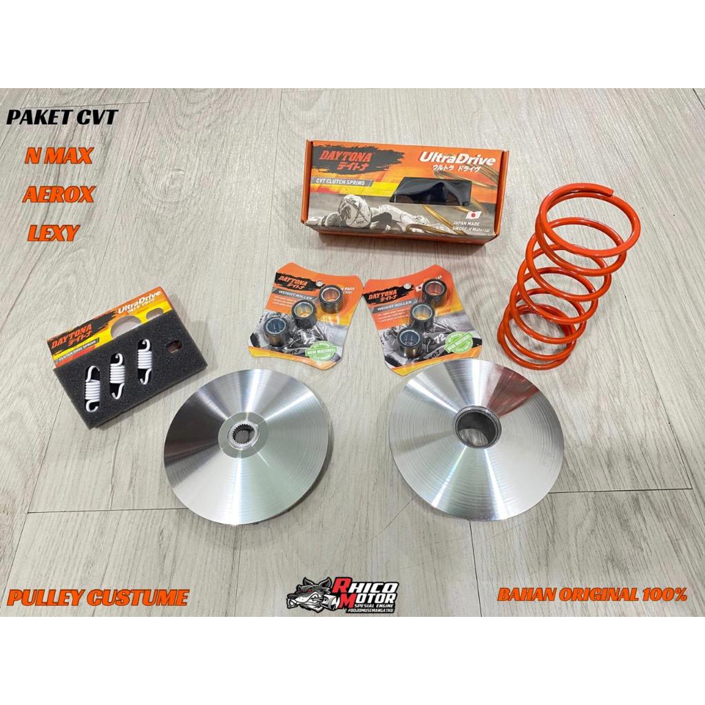 PAKET UPGRADE CVT FULL KIRIAN CUSTOME FULL KIRIAN. NMAX, AEROX, LEXY