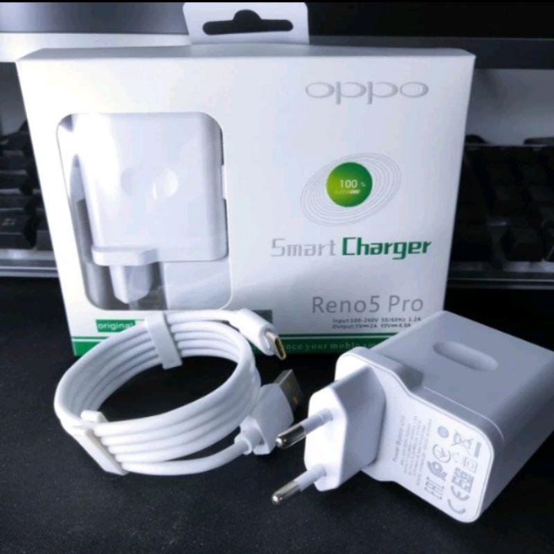 CASAN CHARGER HP OPPO A5 2020/A16/A54/A76 RENO 4/RENO 4F/RENO 5F KABEL TYPE C FAST CHARGING