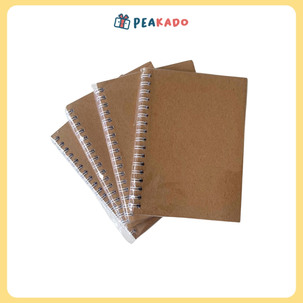 

Buku Notebook Note Notes Tulis Catatan Kecil A6 Polos Notepad Jilid Spiral