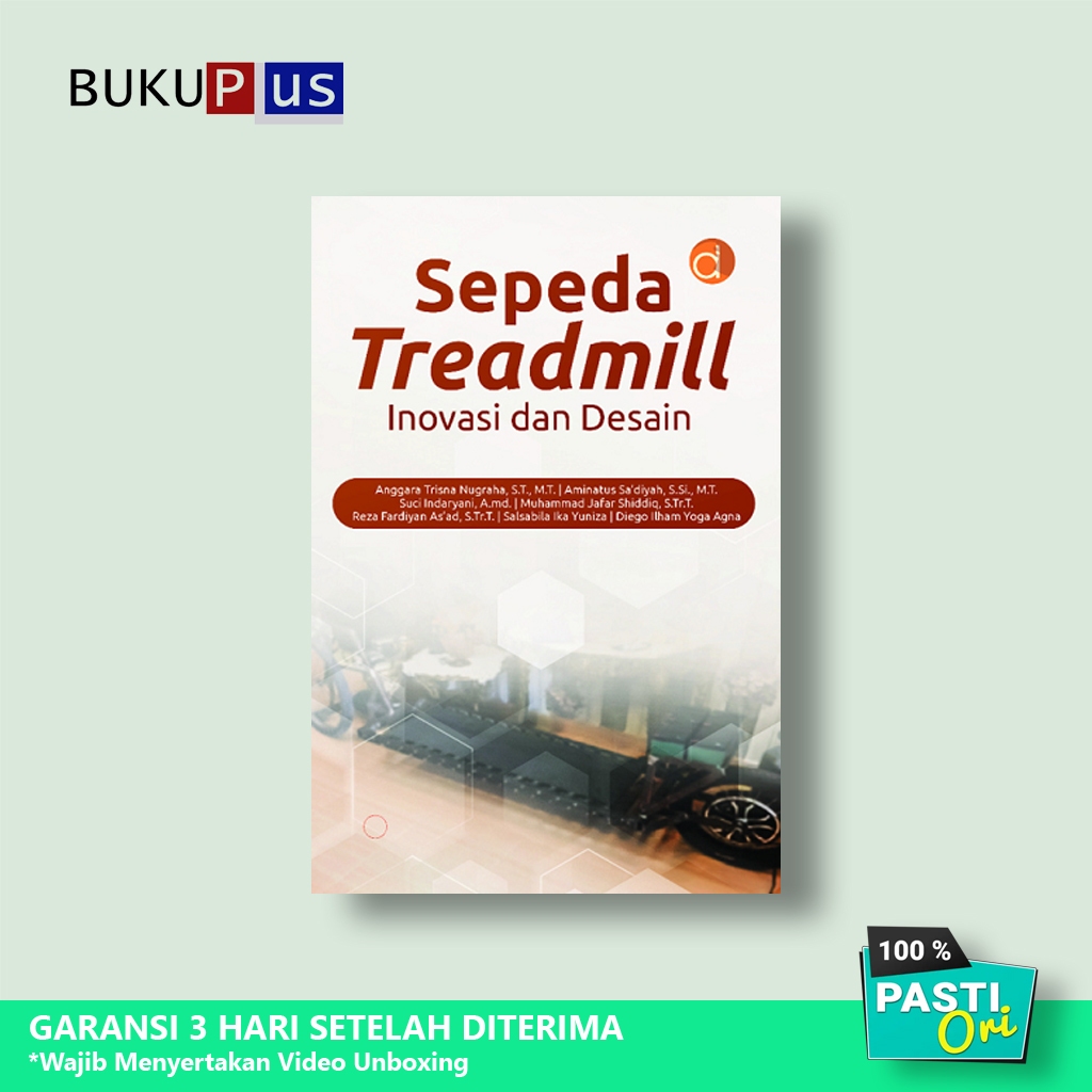 Buku Sepeda Treadmill: Inovasi dan Desain - Original