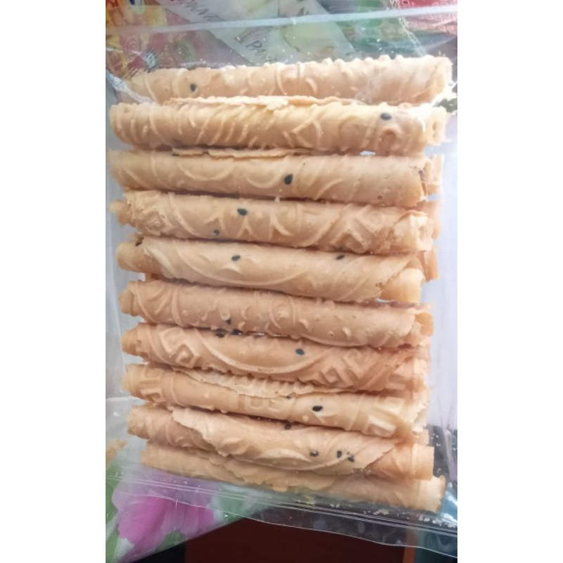 

kue semprong wijen kemasan kecil