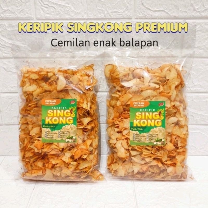 

Promo Keripik Singkong 1Kg Original Balado Pedas Manis Gurih Renyah 1000gr Murah