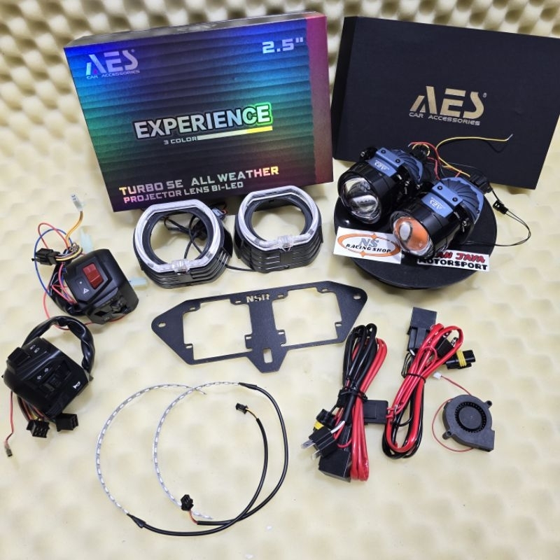 PROJIE PROJECTOR BILED AES ALL WEATHER 3 WARNA NMAX OLD