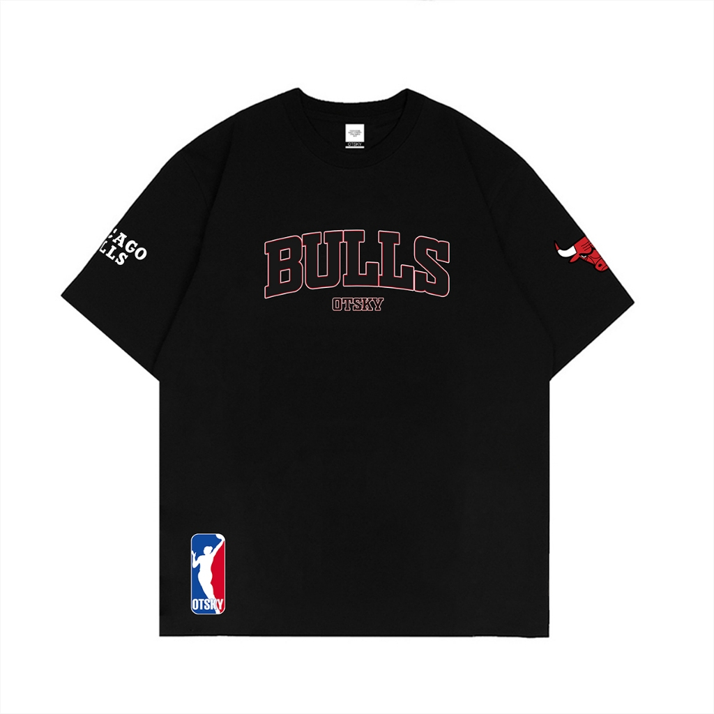 Otsky Kaos Pria Ft Bull Basket Ball Series Cotton 24s