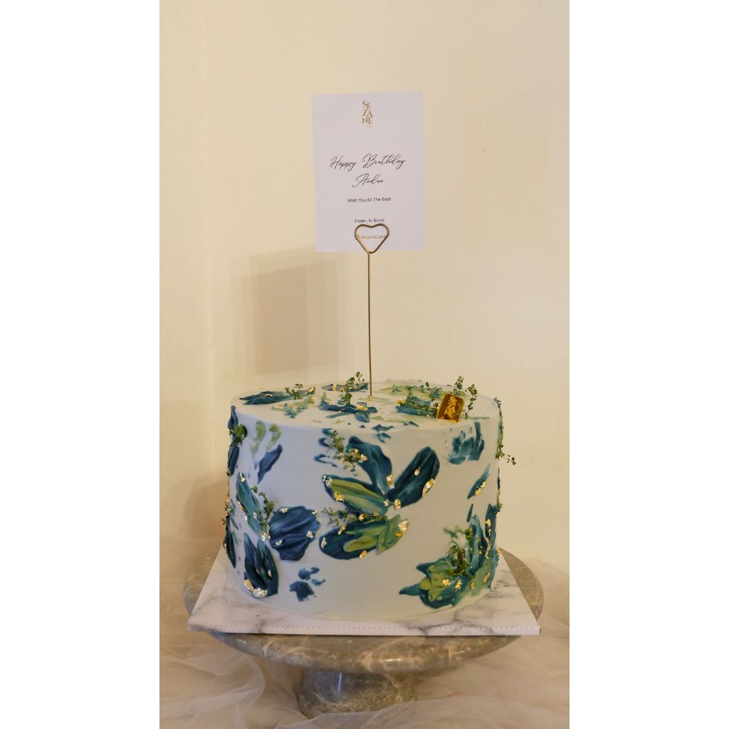 

Sezane Abstract Birthday Cake Size 20cm [SEZANE CAKE]