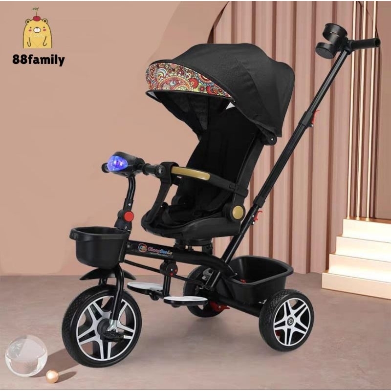 Sepeda 3 in 1 Anak Tricycle Sepeda Roda Tiga Multifungsi Bayi 1 Tahun