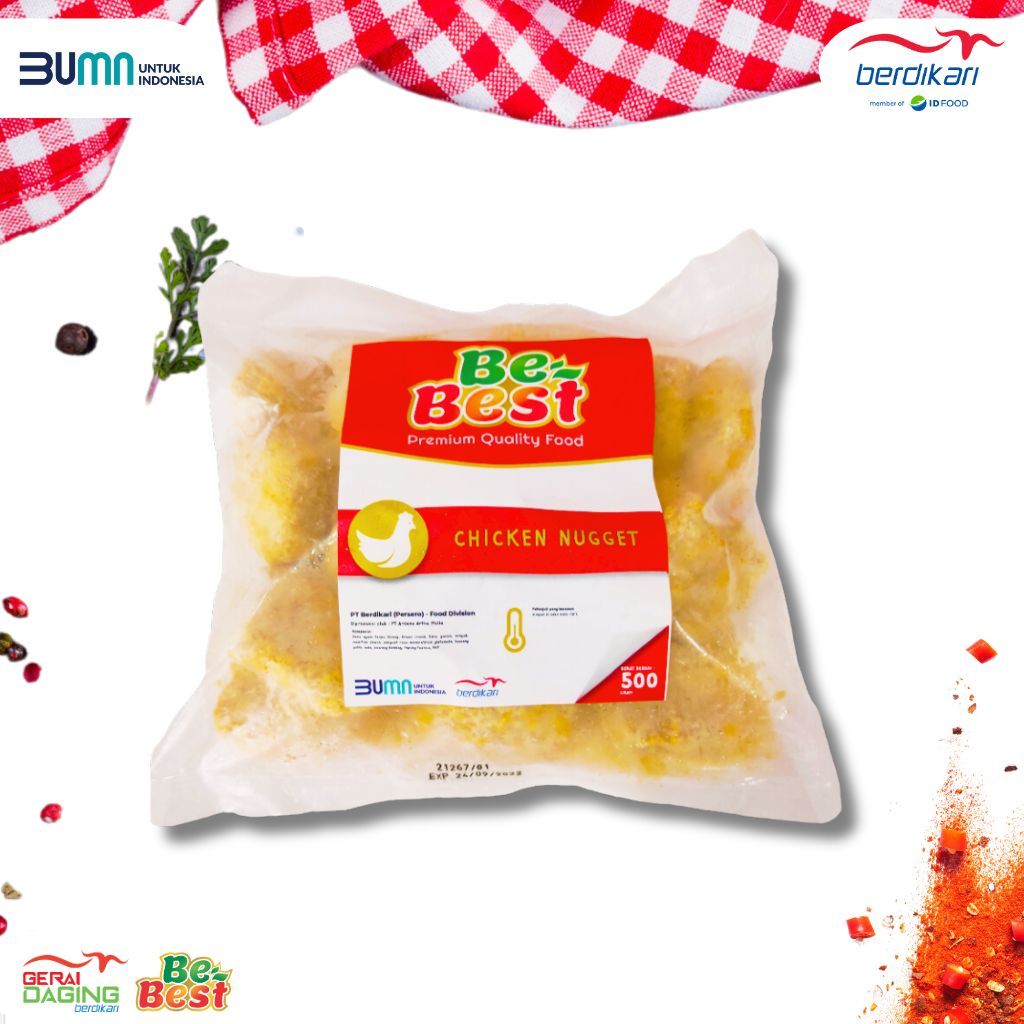 

Gerai Daging Berdikari – BeBest Chicken Nugget 500gr